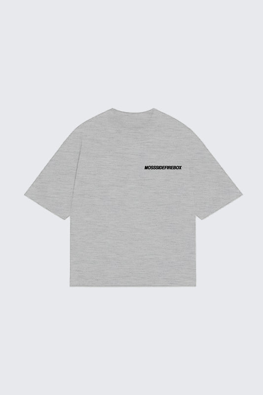 Oversized Tee (Grey Marl)