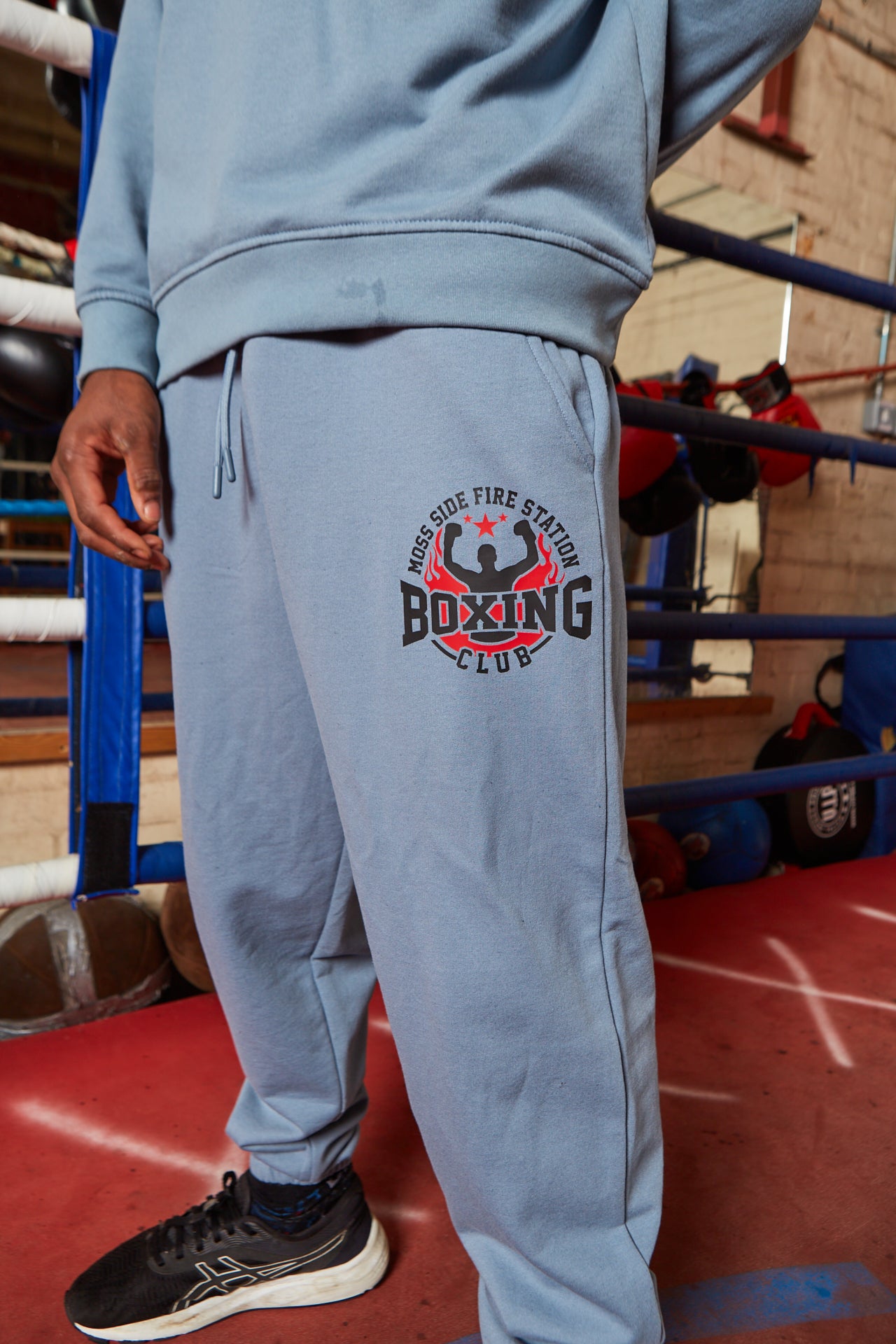 Jumper and Bottoms Tracksuit Set (Blue)